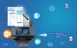eScan A450 Pro network scanner, front view